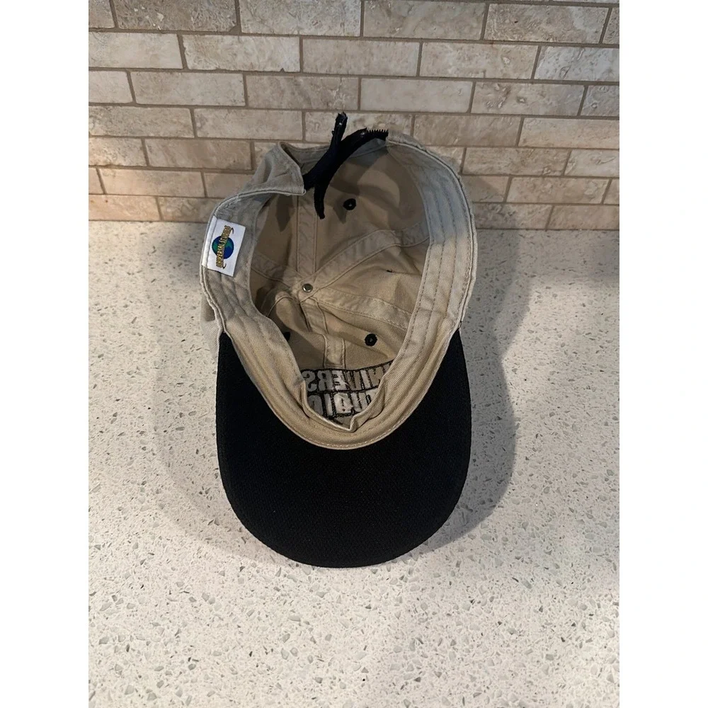 Universal Studios Khaki Beige Red Black Hat Adjustable‎ b21
